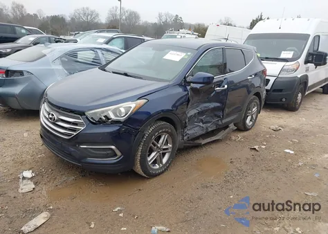 2018 Hyundai Santa Fe Sport 2.4L из США, поврежденный, VIN 5XYZT3LB3JG509301